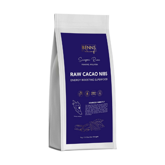 Benns Ethicoa Raw Cacao Nibs Sungai Ruan 1kg