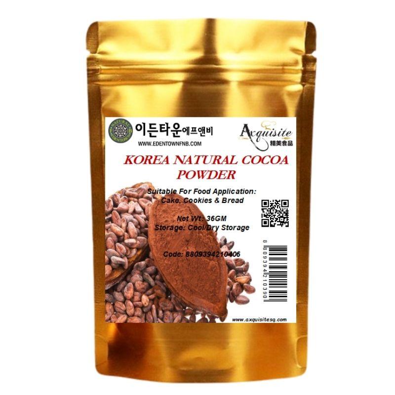 Edentown Korea Natural Cocoa Powder 36g