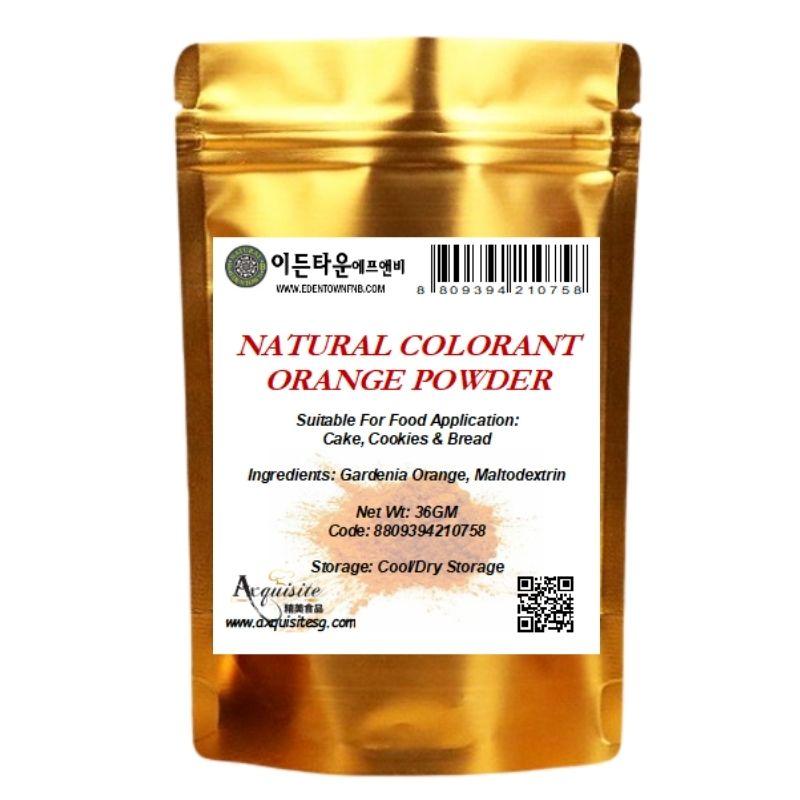 Edentown Korea Natural Colorant Orange Powder 36g