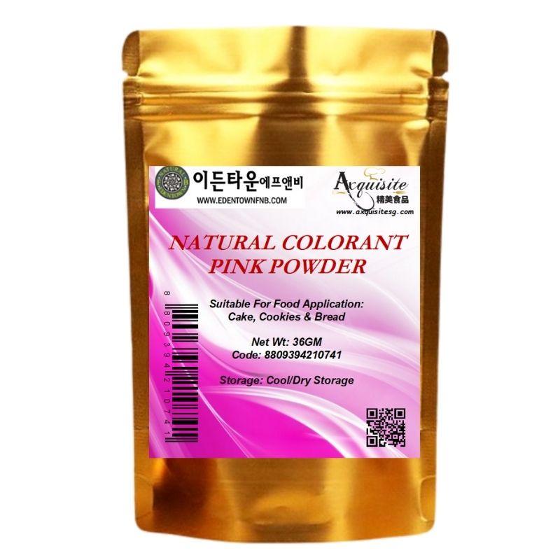 Edentown Korea Natural Colorant Pink Powder 36g