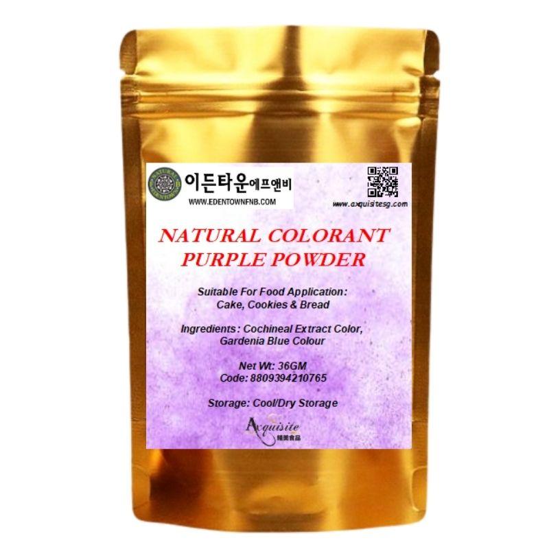 Edentown Korea Natural Colorant Purple Powder 36g