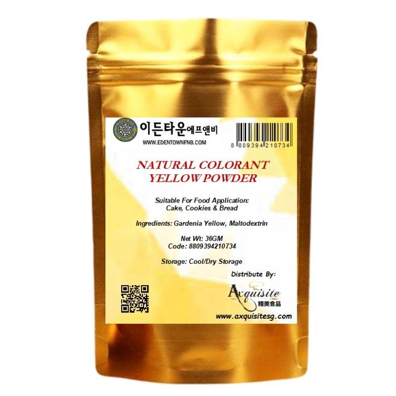 Edentown Korea Natural Colorant Yellow Powder 36g