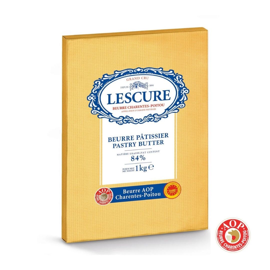 The Pastry Chefs Favourite: Lescure Unsalted Pastry Butter Sheet 1kg