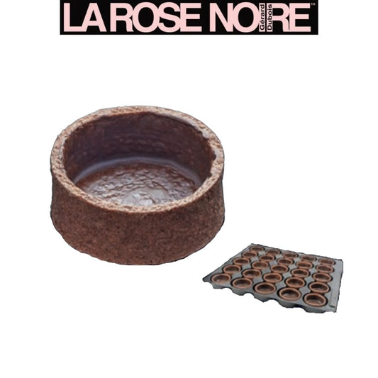 La Rose Noire LRN Chocolate Tart Shells Small Round 48mm