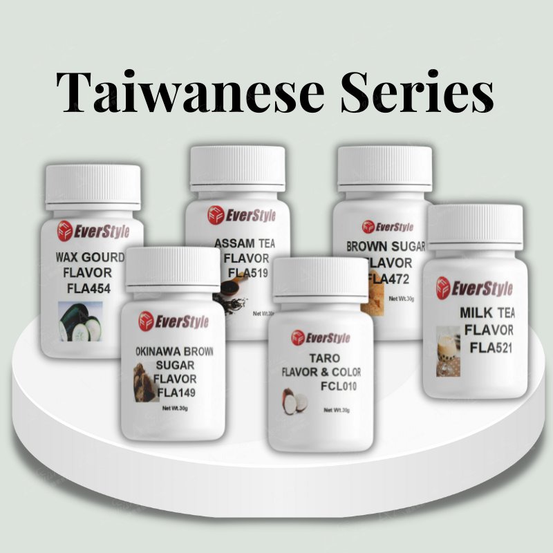 Everstyle Taiwanese Series Flavorings (Bundle of 6)