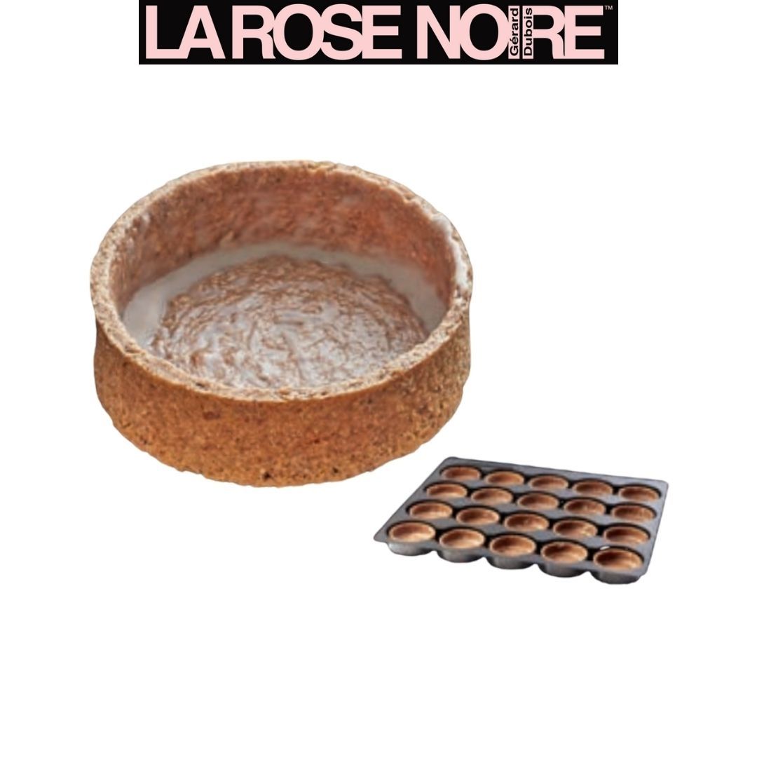 La Rose Noire LRN Graham Cracker Tart Shells Medium Round 55mm