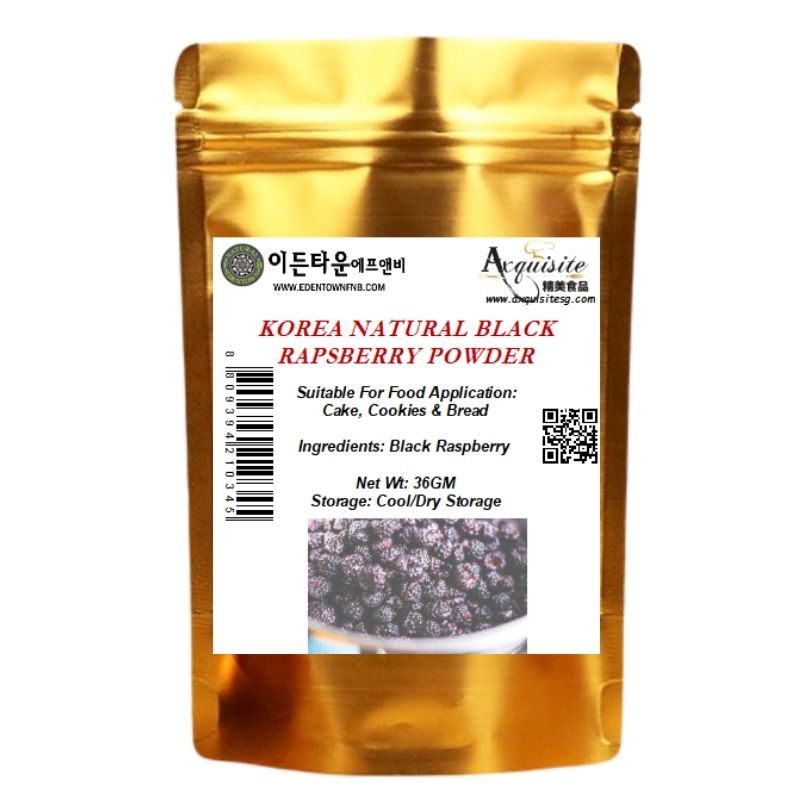 Edentown Korea Natural Black Raspberry Powder 36g