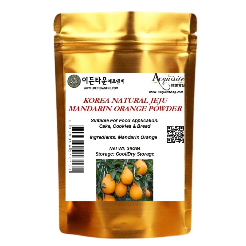 Edentown Korea Natural Jeju Mandarin Orange Powder 36g